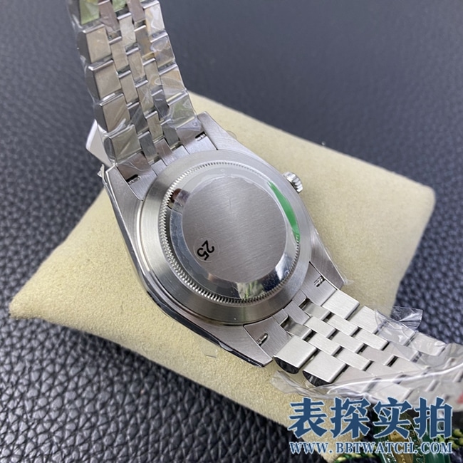 vsRolexblue dialtop-tier log 41mm watch_price_picture_quality bottom cover