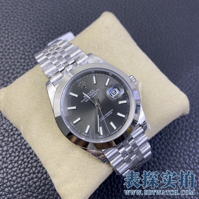 VSRolex high-quality gray plate log 41mm watch_price_style picture_quality positive