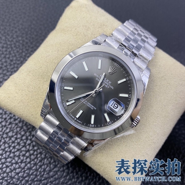 VSRolex high-quality gray plate log 41mm watch_price_style picture_quality positive