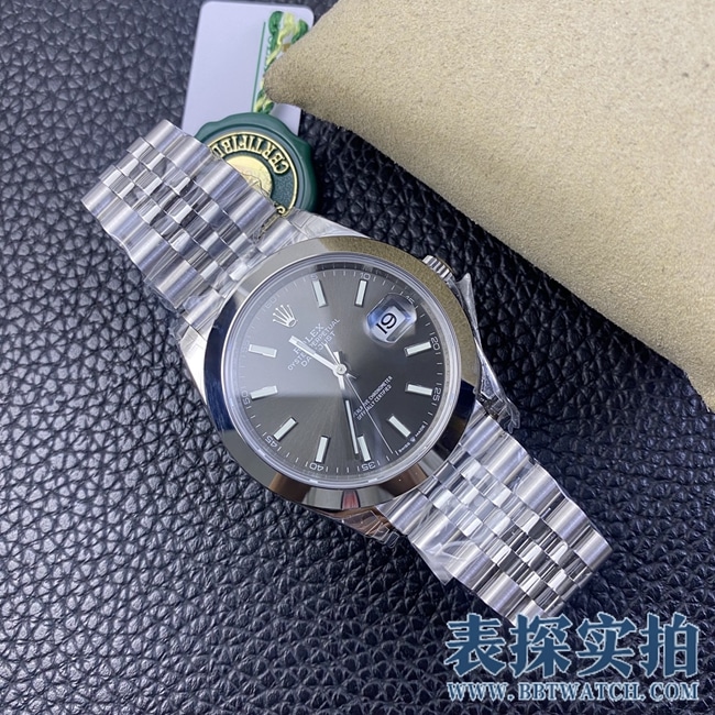 VSRolex high-quality gray plate log 41mm watch_price_style picture_quality positive