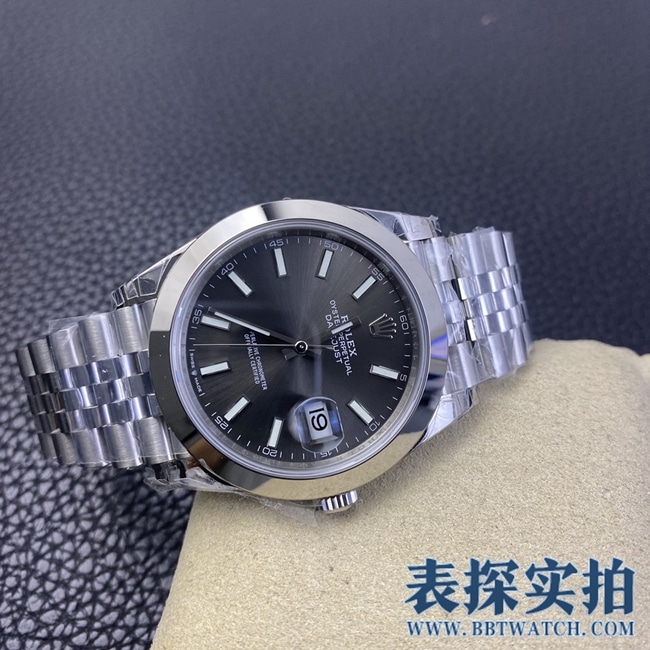 VSRolex high-quality gray plate log 41mm watch_price_style picture_quality positive