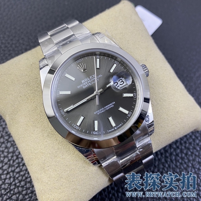 vsRolextop-tiersuper log 41mm watch_How much does it cost_Pictures_How is the workmanship? Front