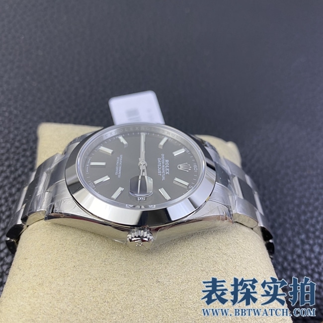 vsRolextop-tiersuper log 41mm watch_How much does it cost_Pictures_How is the workmanship Side view