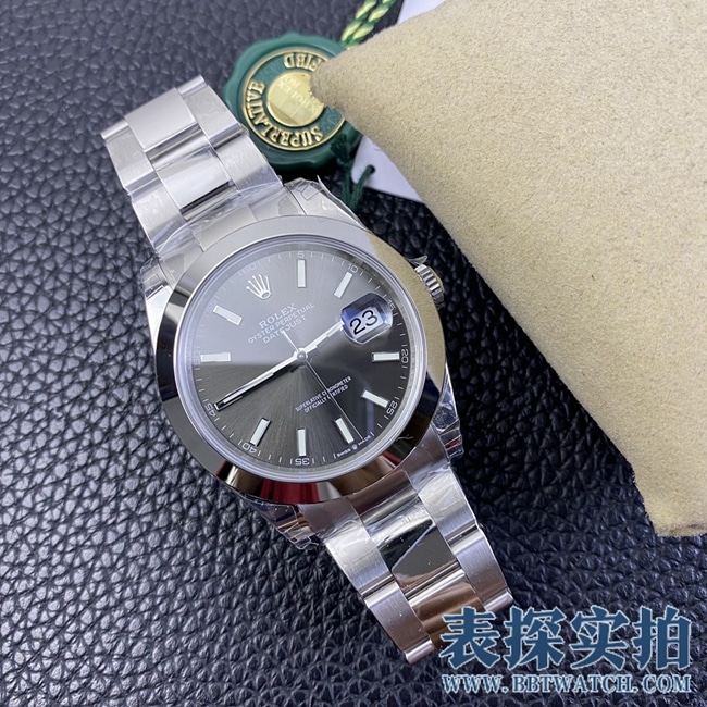 vsRolextop-tiersuper log 41mm watch_How much does it cost_Pictures_How is the workmanship? Front