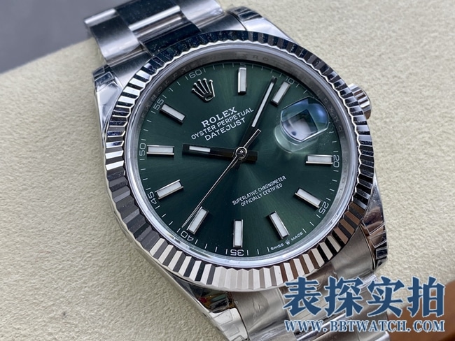 VStop-tiersuper cloneRolex log 41MM watch_How much does it cost_Pictures_How is the workmanship? Front