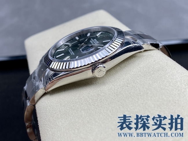 VStop-tiersuper cloneRolex log 41MM watch_How much does it cost_Pictures_How is the workmanship Side view