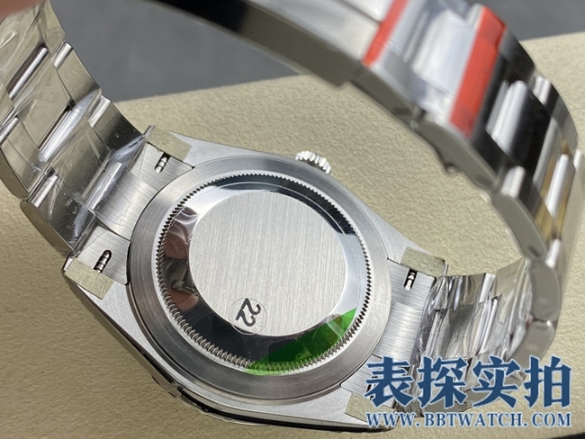 VStop-tiersuper cloneRolex log 41MM watch_How much does it cost_Pictures_How is the workmanship? Bottom cover