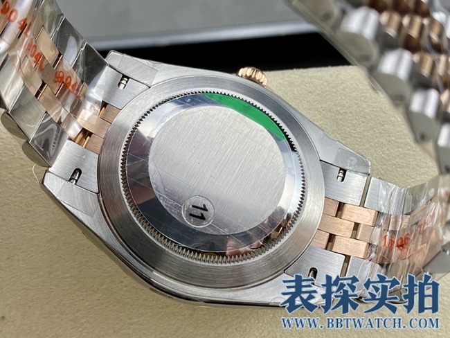 VSRolextop-tier gray plate log 41MM watch_price_picture_how about the quality bottom cover