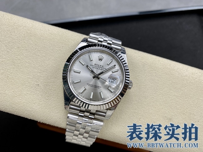 VSRolex high-quality log 41MM white steel watch_price_style picture_quality positive