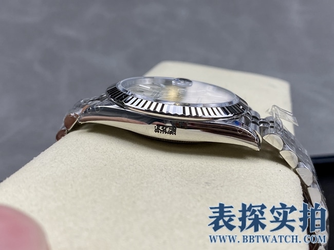VSRolex high-quality log 41MM white steel watch_price_style picture_quality profile
