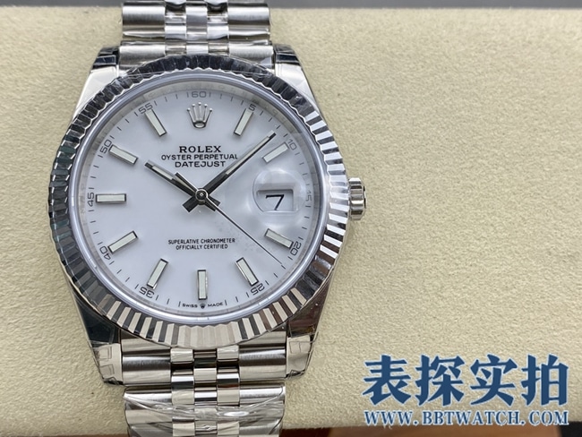 VSRolex log top-tiersuper clone41MM watch_How much does it cost_Pictures_How is the workmanship? Front