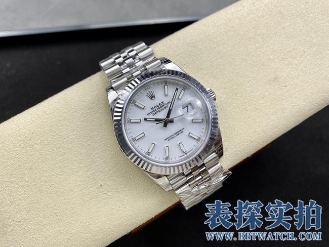 VSRolex log top-tiersuper clone41MM watch_How much does it cost_Pictures_How is the workmanship? Front
