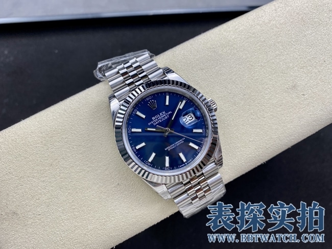 VStop-tier replicaRolexblue dial log 41MM watch_price_picture_quality like front