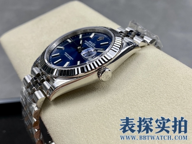 VStop-tier replicaRolexblue dial log 41MM watch_price_picture_quality side