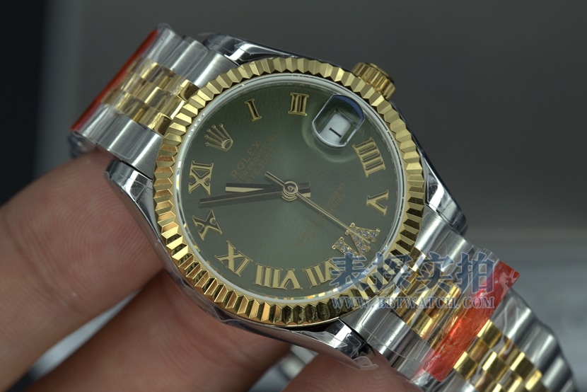 TW Factory Rolex Log 31mm Ladies Mechanical Watch Green Face Pictures and Prices