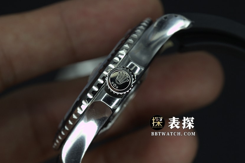 VS FactoryRolex Yacht-Master top-tier 1:1super watch black dial rubber model pictures and prices side live photo