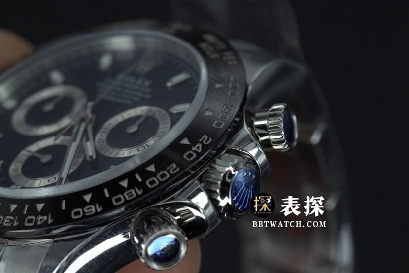 BT factory Rolex Daytona watch black dialsteel bracelet pictures and prices crown live photos