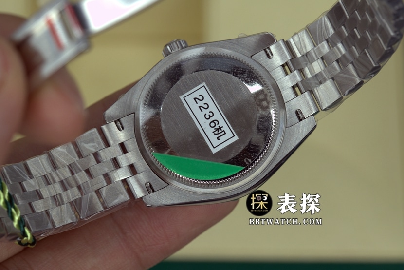 GS factory RolexDatejust1:1super watch pink dial steel bracelet model picture and price caseback live photo