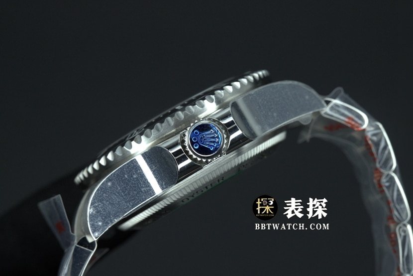 GM FactoryRolex Sea-Dweller top-tier watch black dial Ghost King steel bracelet model pictures and prices side live photo