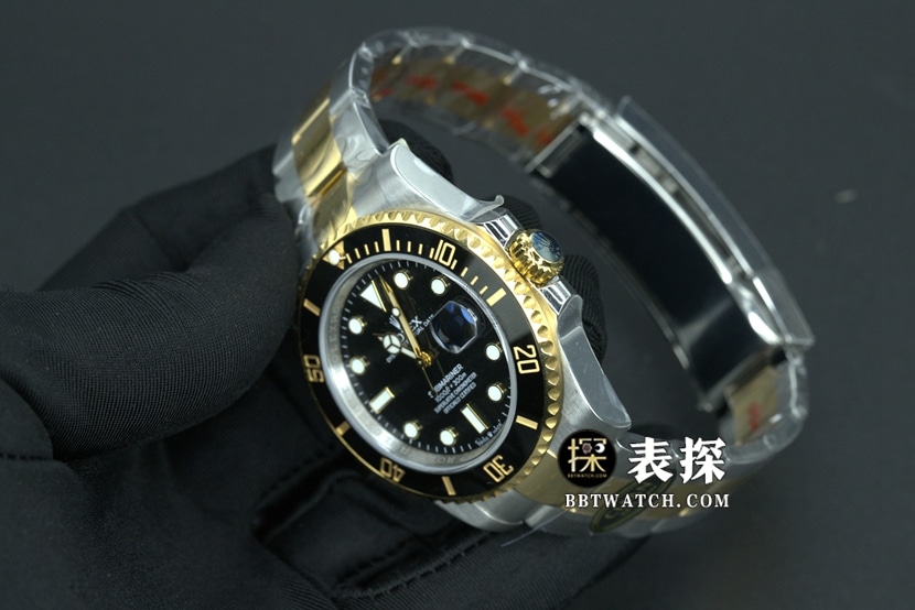 Factory C Rolex Submariner watch men's gold Submariner steel bracelet pictures and prices overall live photos