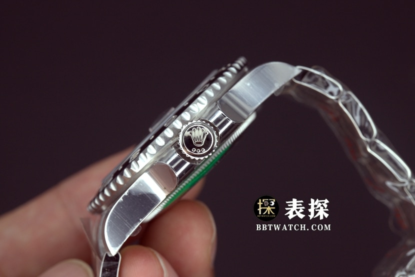Factory C RolexGMT-Mastersuper watch Batman c circle steel bracelet model pictures and prices side live photo
