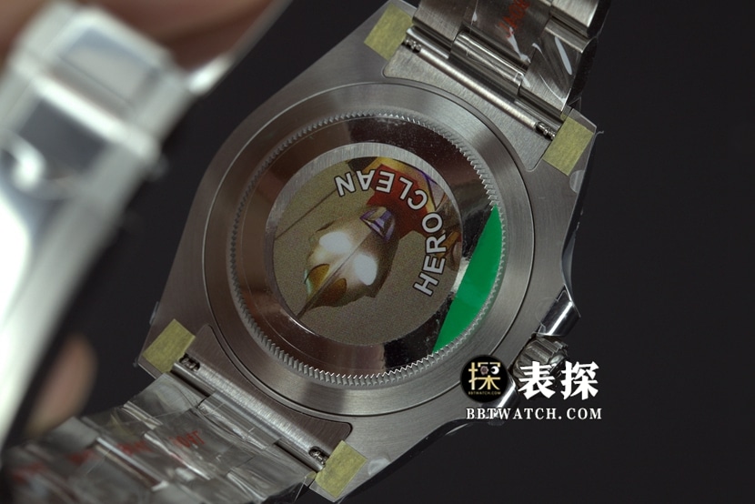 C factory RolexGMT-Mastersuper watch Batman c circle steel bracelet model pictures and prices caseback live photo