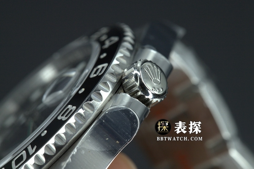 Factory C RolexGMT-Mastersuper watch Batman c circle steel bracelet model pictures and prices side live photo
