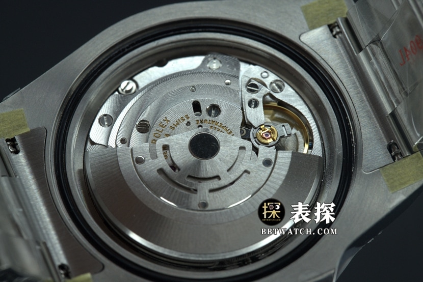 C factory RolexGMT-Mastersuper watch Batman c circle steel bracelet model pictures and prices caseback live photo