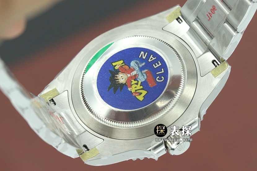 CSubmarinerRolex1:1replica watchlumeBlack Submarinersteel bracelet model 116610LN-0001caseback live photo