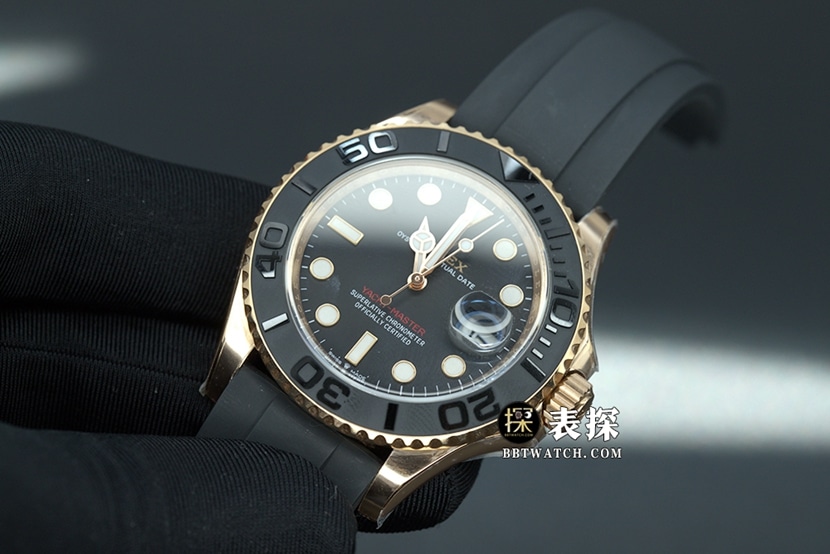 Rolex classic watch,C Yacht-Master watch,front live photo