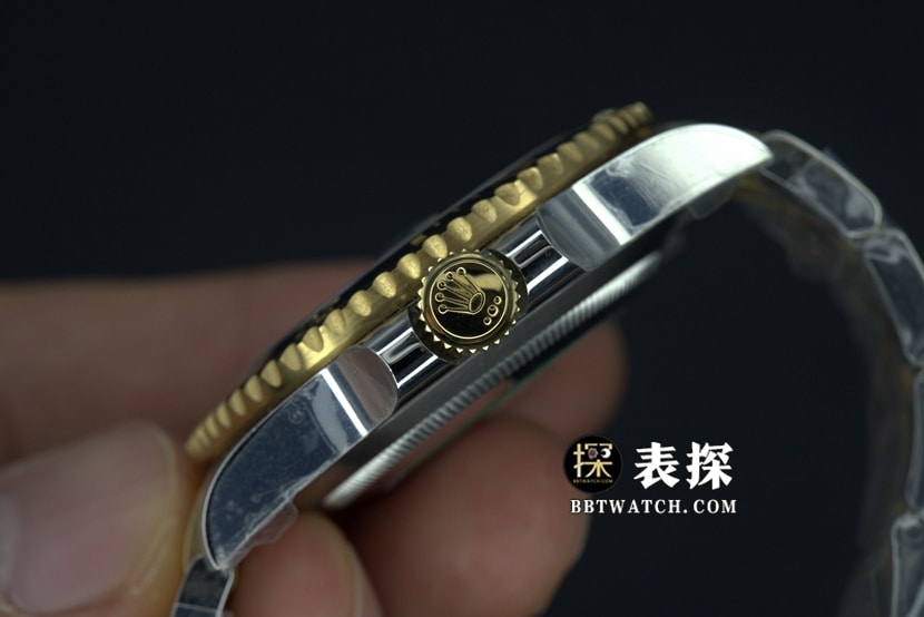 VS FactoryRolexSubmarinersuper watch men's gold Black Submarinersteel bracelet picture and price side live photo
