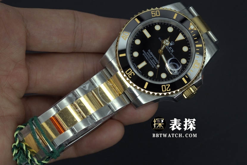 VS FactoryRolexSubmarinersuper watch men's gold Black Submarinersteel bracelet picture and price overall live photos
