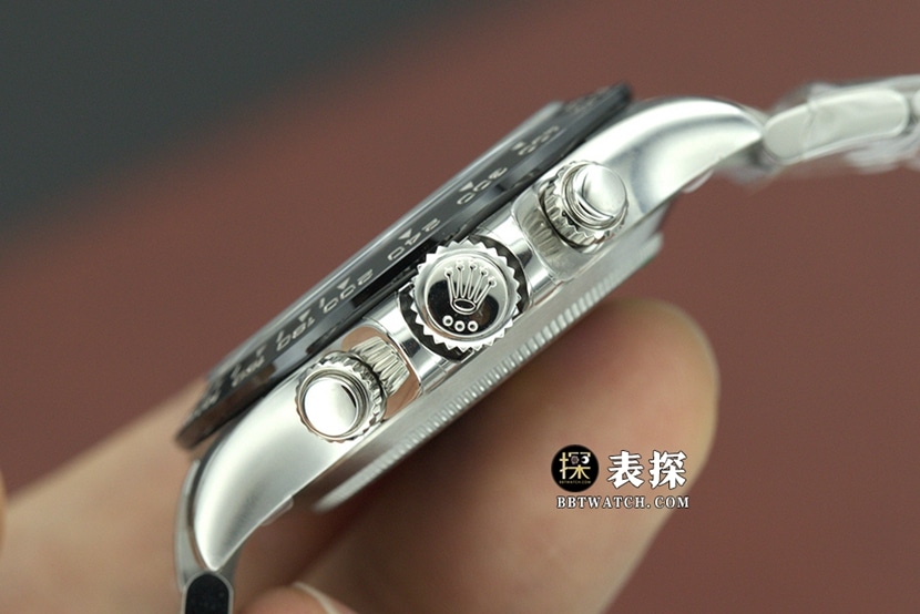 C factory Rolex men's Daytona watch spade steel bracelet model m126500ln-0002side live photo