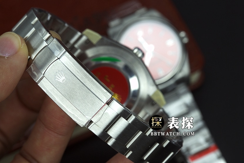 JVS FactoryRolex Oyster Perpetual top-tier watch men's green dialsteel bracelet pictures and prices braceletlive photos