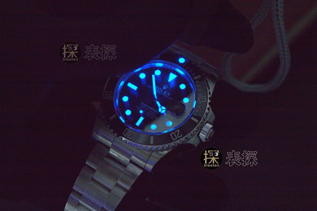 VS FactoryRolex Men's Submariner Type Watch Black Submariner 40mm 3135movement116610LN-0001lume Figure