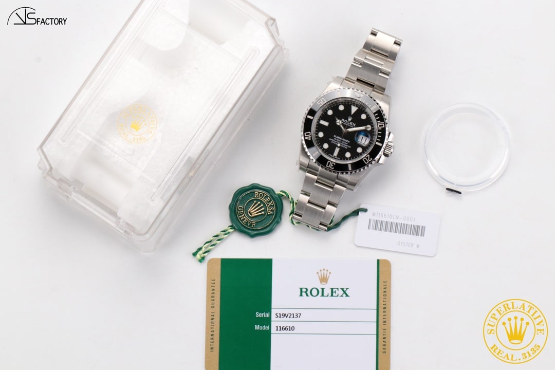 vs new Rolex Black Submariner 40mm Submariner type 3135 top-tier watch pictures and prices_Where to buy_How is the workmanship?