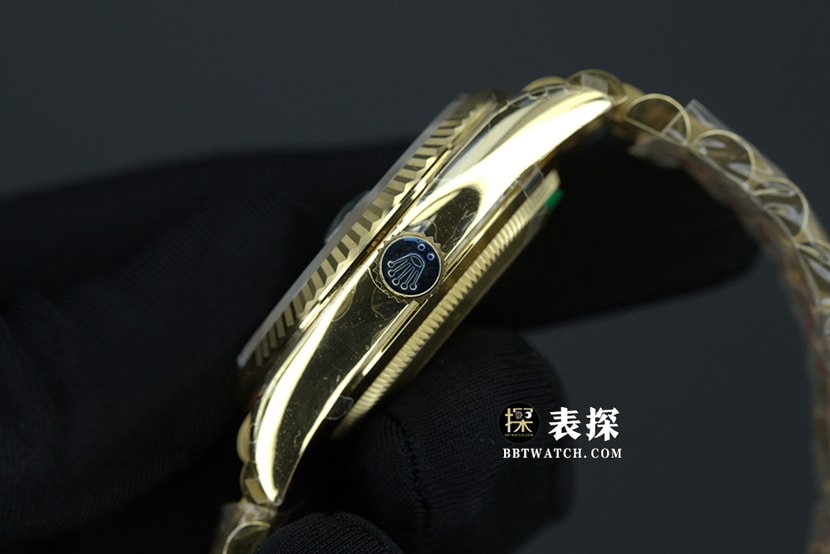 EW FactoryRolexday displayDatejust1282381:1super watch men's gradient green dialsteel bracelet picture and price side live photo