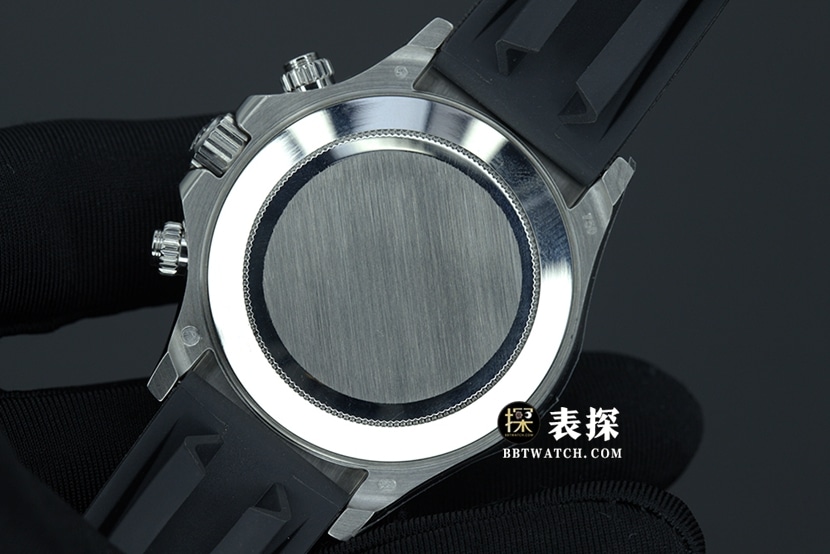 N FactoryRolexDaytonatop-tier 1:1super watch men's gray plate rubber model picture and price caseback live photo