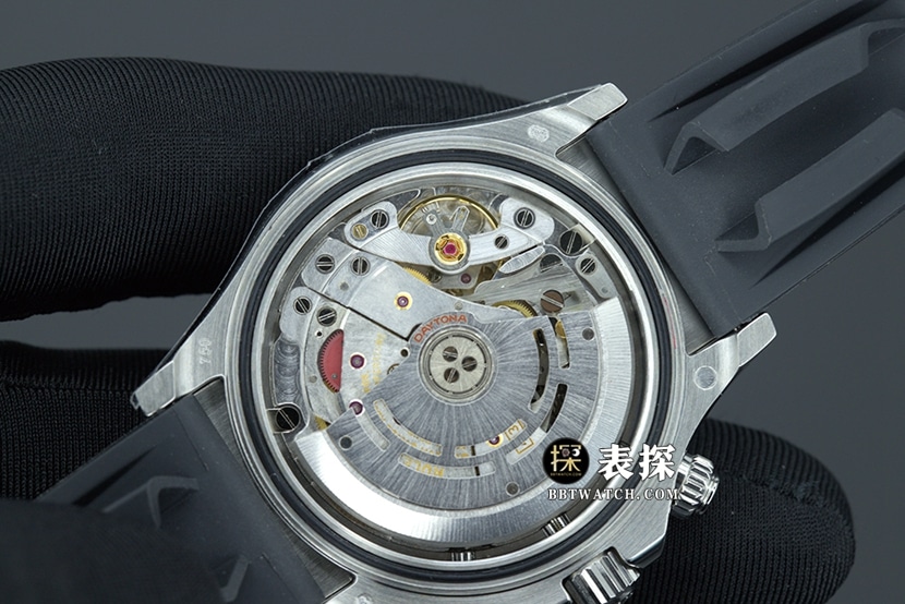N FactoryRolexDaytonatop-tier 1:1super watch men's gray plate rubber model picture and price caseback live photo
