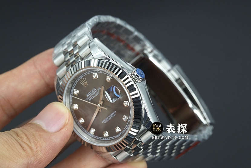JVS FactoryRolex log 1:1super watch men's black dialsteel bracelet model pictures and prices overall live photos