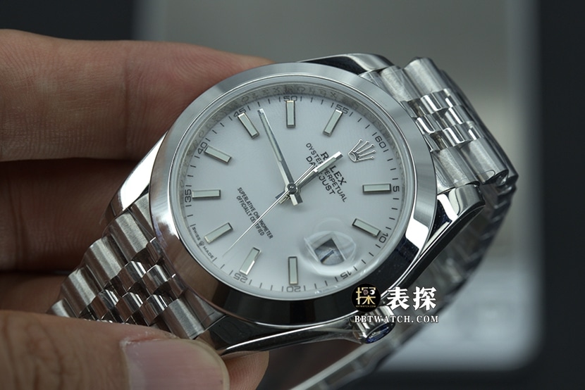 EW Factory Rolex Datejust 126334 Top Watch Men's White Dial Steel Band Pictures and Price Front Real Shot