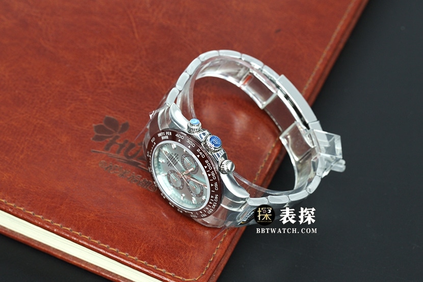 BT factory Rolex Daytona watch men's ice blue steel bracelet model pictures and prices overall live photos