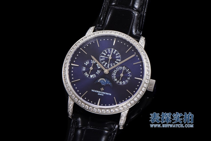 top-tier replicaVacheron Constantin heritage series blue dial perpetual calendar men's mechanical watch where to buy
