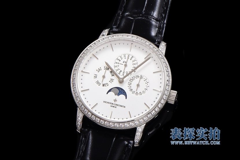top-tiersuper cloneVacheron Constantin Heritage Series White Steel Perpetual Calendar Men's Mechanical Watch Where to Buy