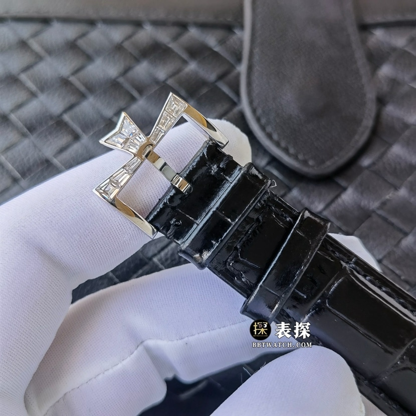 TW factory Vacheron Constantin 81760/000G-98621: 1top-tier watch with diamond plate leather strap model pictures and prices clasplive photos