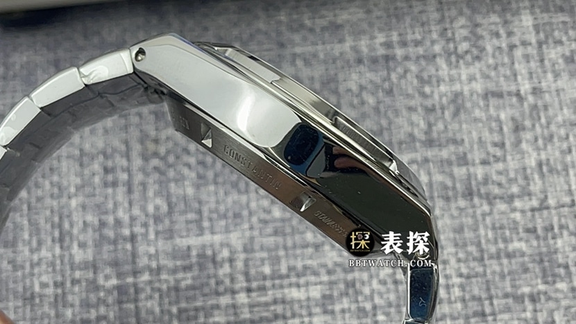 8F factory Vacheron Constantin watch men's silver white dialsteel bracelet picture and price side live photo