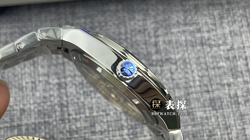 ZF FactoryVacheron Constantin 4500Vsuper watch men's blue dialsteel bracelet picture and price side live photo
