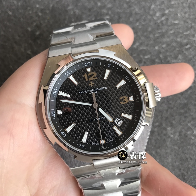 MKS FactoryVacheron Constantin watch men's black dialsteel bracelet picture and price front live photo
