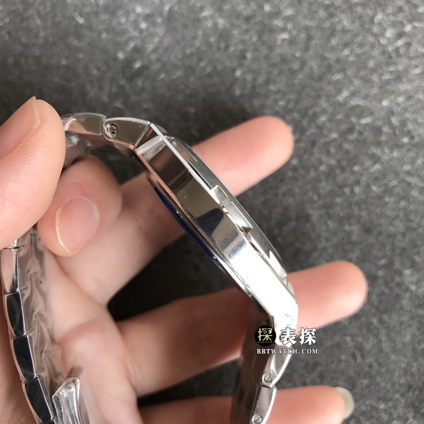 MKS FactoryVacheron Constantin watch men's black dialsteel bracelet picture and price side live photo