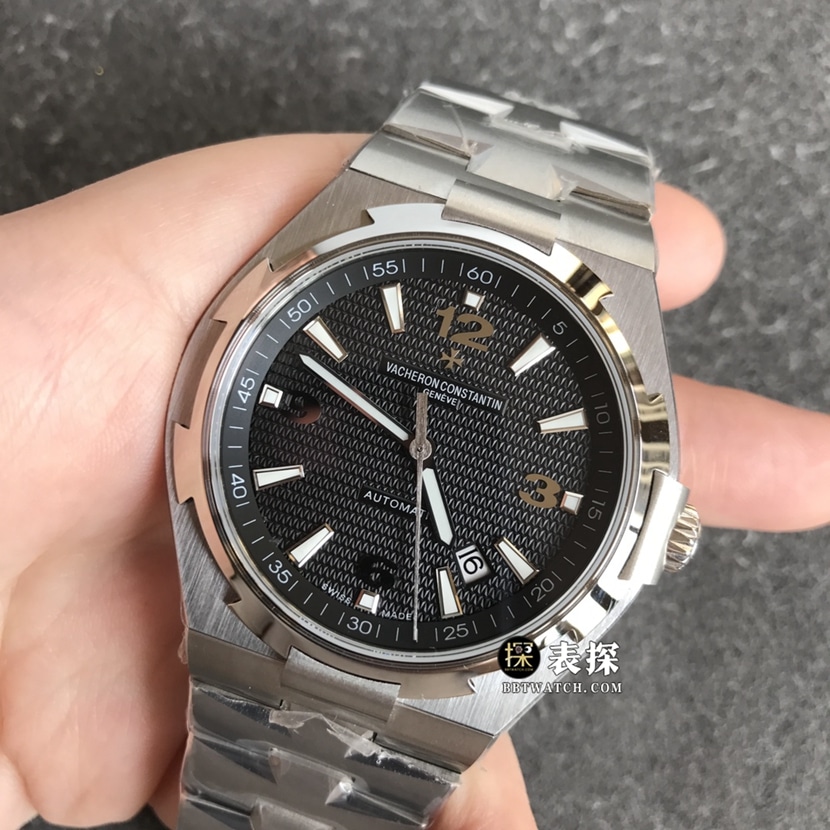 MKS FactoryVacheron Constantin watch men's black dialsteel bracelet picture and price front live photo